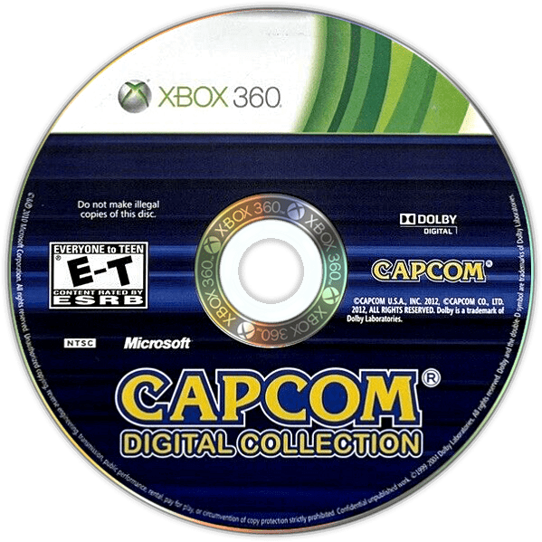 Capcom Digital Collection media 2 for Xbox 360